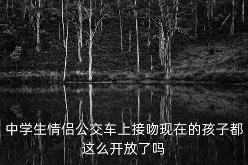 中學(xué)生情侶公交車上接吻現(xiàn)在的孩子都這么開放了嗎