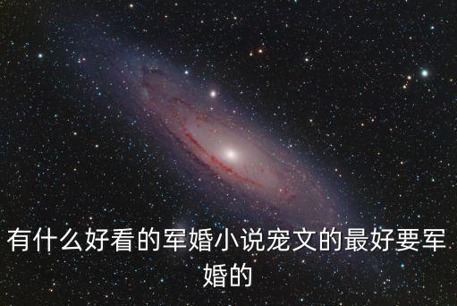 有什么好看的軍婚小說寵文的最好要軍婚的