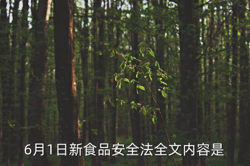 新食品，求電子版新食品安全法