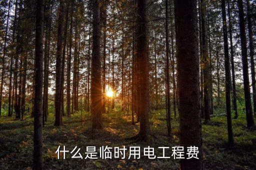 臨電，施工臨電資料怎么做