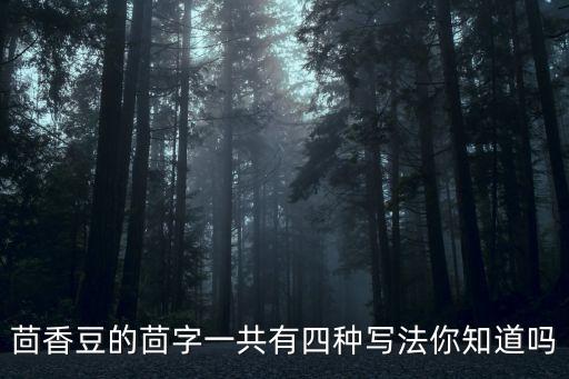 412728，茴香豆的茴字一共有四種寫法你知道嗎