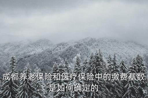 成都社保繳費(fèi)基數(shù)，成都社保基數(shù)怎么算急急急