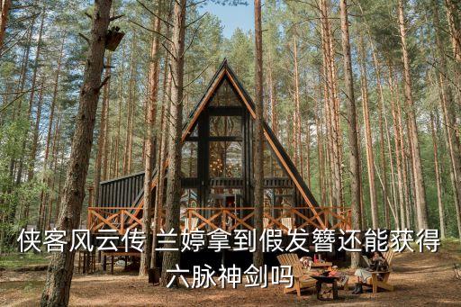 蘭婷，俠客風(fēng)云傳 蘭婷拿到假發(fā)簪還能獲得六脈神劍嗎