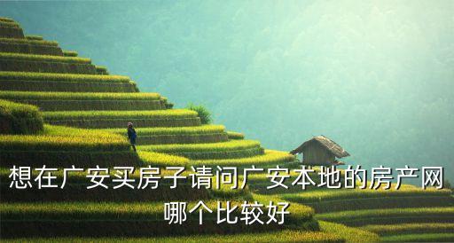 廣安房產(chǎn)，想在廣安買房子請(qǐng)問廣安本地的房產(chǎn)網(wǎng)哪個(gè)比較好