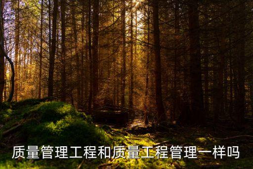 質(zhì)量管理工程，質(zhì)量管理工程專業(yè)就業(yè)方向有哪些