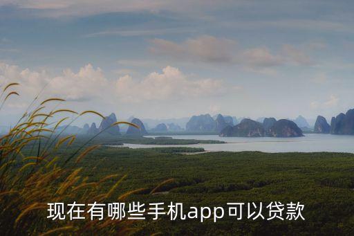 手機號貸款平臺，能用那些手機app貸款