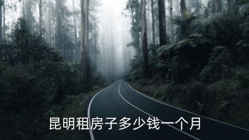 昆明租房子多少錢一個月