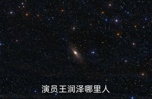 演員王潤(rùn)澤哪里人