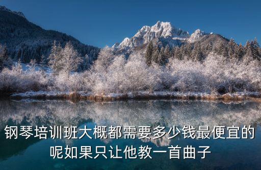 鋼琴培訓(xùn)班多少錢，去琴行學(xué)鋼琴一般學(xué)費(fèi)是多少