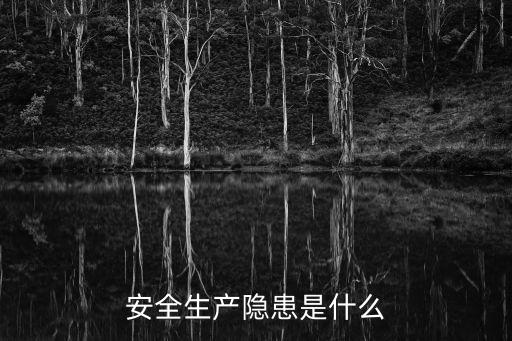 安全生產(chǎn)事故隱患排查治理暫行規(guī)定，三不傷害安全隱患