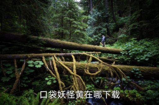 口袋妖怪黃在哪下載