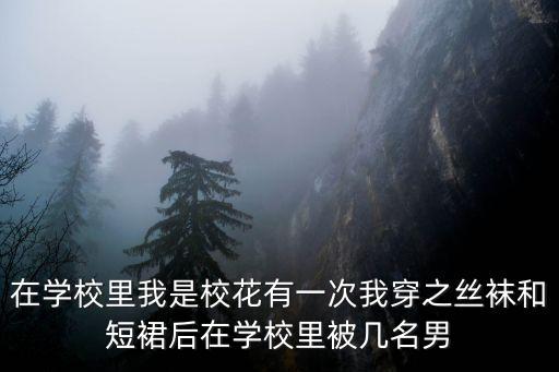 在學(xué)校里我是?；ㄓ幸淮挝掖┲z襪和短裙后在學(xué)校里被幾名男