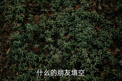 什么的朋友填空