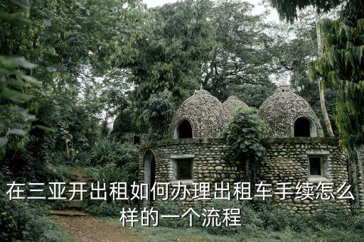 三亞出租車，在海南三亞汽車站一般坐的出租車是什么樣的顏色