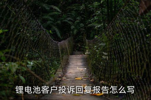 投訴回復(fù)范文，鋰電池客戶投訴回復(fù)報告怎么寫