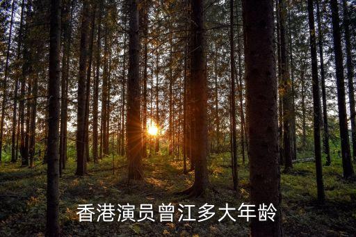 藍(lán)娣，香港演員曾江多大年齡