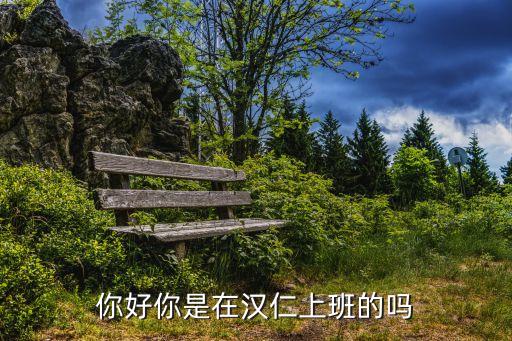 漢仁，你好你是在漢仁上班的嗎