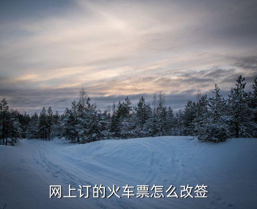 車票改簽，火車票怎么改簽