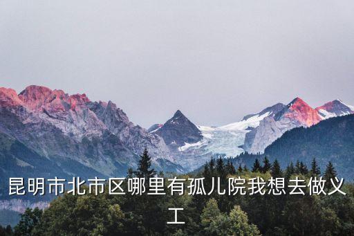 昆明市北市區(qū)哪里有孤兒院我想去做義工