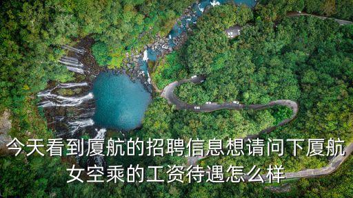 廈航空姐，今天看到廈航的招聘信息想請問下廈航女空乘的工資待遇怎么樣