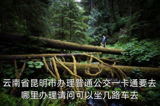 公交卡怎么辦理，公交車(chē)卡在哪里辦