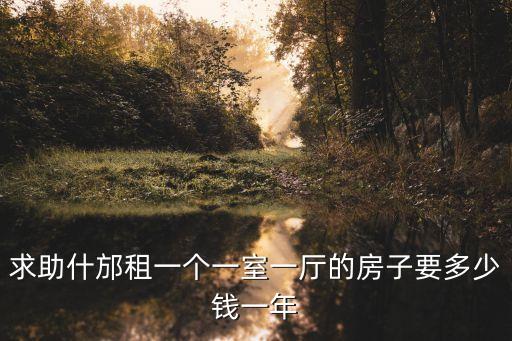 求助什邡租一個(gè)一室一廳的房子要多少錢一年