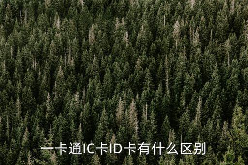 什么是一卡通，一卡通是趕什么用的