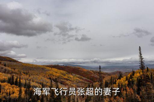 海軍飛行員張超的妻子