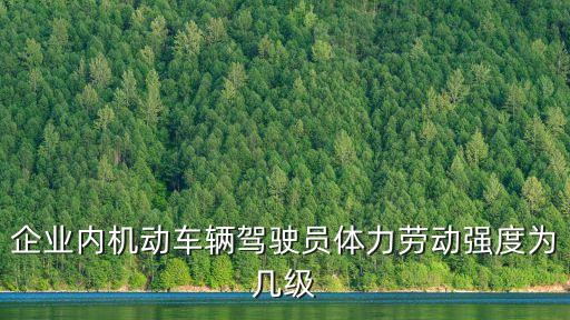 體力勞動(dòng)強(qiáng)度分級(jí)，女職工勞動(dòng)保護(hù)特別規(guī)定三級(jí)勞動(dòng)指得什么