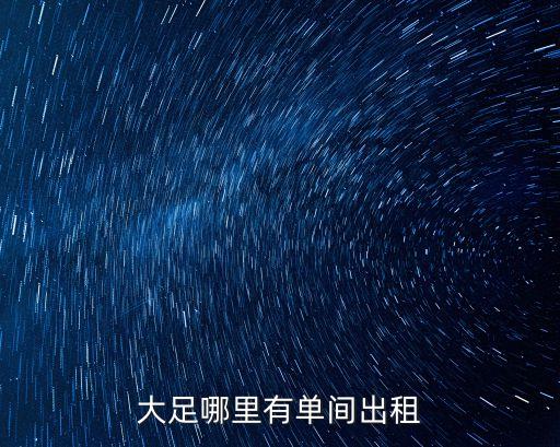 大足哪里有單間出租