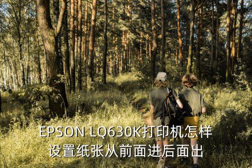 從前面來從后面來，EPSONLA635K 針式打印機(jī)如何設(shè)置成從前面進(jìn)從后面出紙  搜