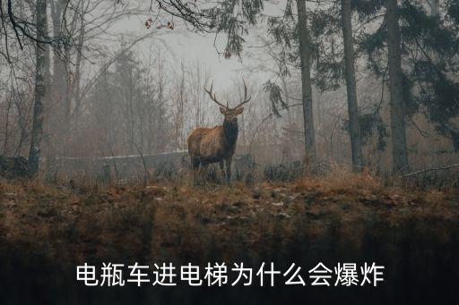 電瓶車進電梯為什么會爆炸