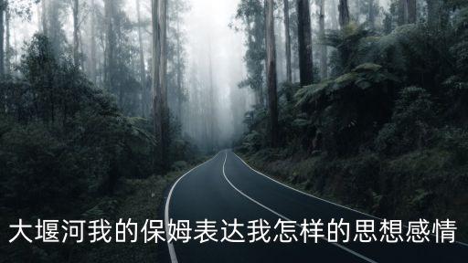 大堰河我的保姆表達我怎樣的思想感情