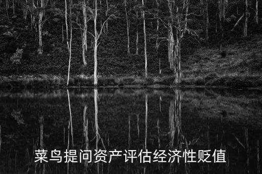 經(jīng)濟(jì)性貶值，菜鳥提問(wèn)資產(chǎn)評(píng)估經(jīng)濟(jì)性貶值