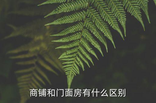 商業(yè)門面，何為商業(yè)門店