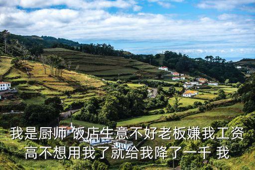 我是廚師，我是廚師和哥們開飯店投資一人一半分紅一人一半我工資怎么