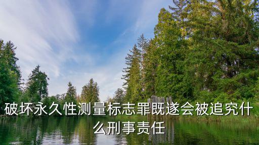 破壞永久性測量標(biāo)志罪既遂會被追究什么刑事責(zé)任