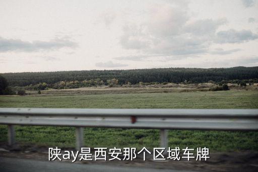 西安車牌，西安車牌號最新號段