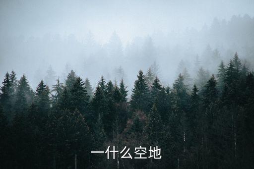 一什么空地
