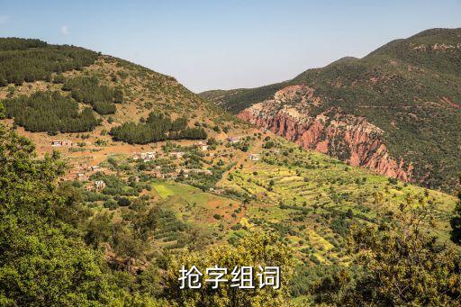 搶，搶字怎么組詞