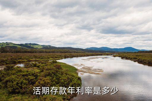 銀行活期存款利率是多少，現(xiàn)在銀行活期存款利率是多少