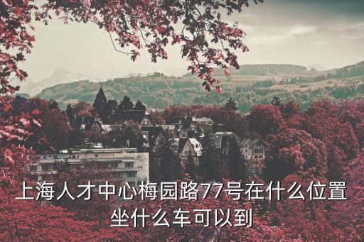 上海人才中心，梅園路77號(hào)上海人才服務(wù)中心上班時(shí)間