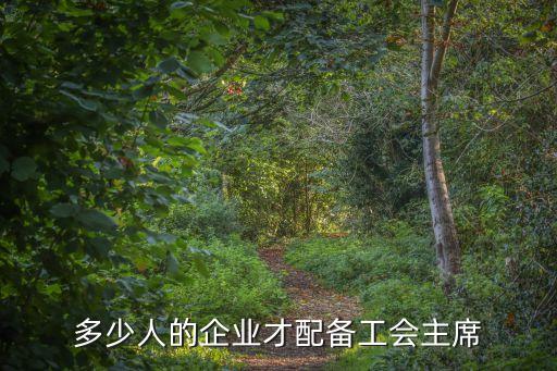 企業(yè)工會(huì)工作條例，多少人的企業(yè)才配備工會(huì)主席