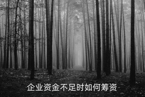 資金籌措，怎么才能快速籌集資金