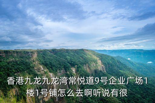 香港九龍九龍灣常悅道9號企業(yè)廣場1樓1號鋪怎么去啊聽說有很