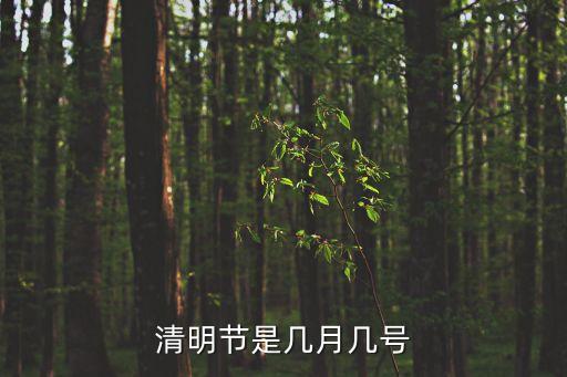 清明幾月幾號(hào)，幾月幾日是清明節(jié)
