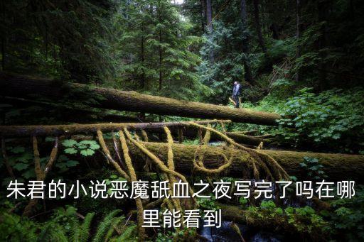 朱君的小說惡魔舐血之夜寫完了嗎在哪里能看到