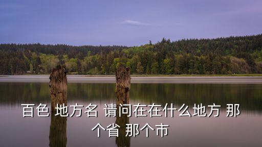 百色 地方名 請問在在什么地方 那個省 那個市