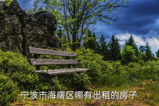 寧波市海曙區(qū)哪有出租的房子