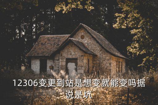 變更到站是什么意思，火車票改簽跟變更到站分別是什么意思